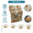thumbnail image 6 of Table Runner Dresser Scarves 60 Inch Long,Fall Sunflower Pumpkin on Flax Linen Dining Table Runners Thanksgiving Plant Butterfly Tabletop Scarf for Wedding Holiday Party Kitchen, 6 of 8