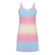 thumbnail image 5 of Vestido Largo de Manga Larga para las Mujeres Cuello en V Plisado Impresión sin Posicionamiento con Tela Elástica, Vestido Casual de Cintura Elástica para Uso Diario Y de Playa, 5 of 7