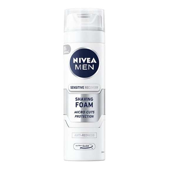 Espuma de Afeitar NIVEA MEN 200 ml Sensible sin Alcohol