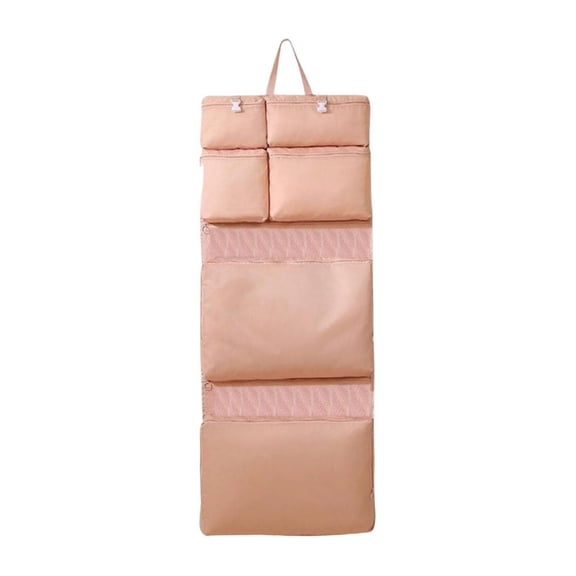 Multi Compartment Travel Hanging Garment Bag, Space Saving Organizer For Clothes Bra Underwear Socks, Foldable Storage Bag (PK2)
