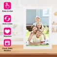 thumbnail image 4 of Digital Picture Frame 10.1 inch Smart Electronic Frameo Photo Frame 32GB Auto-Rotate 1280*800 HD Touch Screen, Desk or Wall Mounted,Share Photos Vide, 4 of 7
