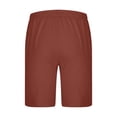 thumbnail image 5 of Diufon Linen Shorts for Men Casual Lightweight Elastic Waist Drawstring Summer Beach Workout Gym Yoga Shorts, 5 of 6
