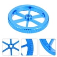 thumbnail image 6 of ROMANSENTIAL 4Pcs Blue Metal Leveling Screw Nut Set for 3D Printer Nozzle Cleaning 2.36X2.36X0.39in, 6 of 8