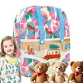 thumbnail image 5 of LAMIRO Doll Carrier,Reborn Doll Backpack Carrier,Doll Carrier Fun Babydoll Accessories Front Storage Bags for 12 Inch to 18 Inch Dolls, 5 of 6
