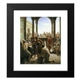 thumbnail image 2 of Carl Bloch 15x17 Black Modern Framed Museum Art Print Titled - Turning Water to Wine (The Wedding at Cana), 2 of 5