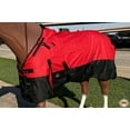 thumbnail image 4 of 72 in Hilason 1200D Turnout Light Winter Waterproof Rain Sheet Horse Sheet Red Black, 4 of 8