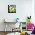 thumbnail image 4 of Stupell Industries Cottage Tropical Elephant Scene Black Floating Frame Canvas Art, 18 x 18, by Tina Finn, 4 of 8