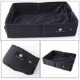 thumbnail image 4 of Caja de arena de gato portátil para viajar el baño de viajes de gato liviano de gato, 4 of 6
