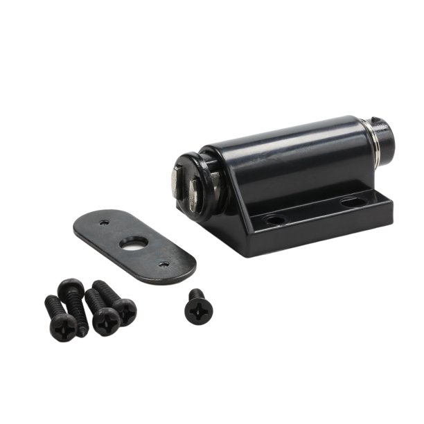 Kitchen Furniture Door Touch Push to open Latch Catch Black