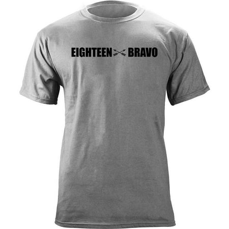 - Army Special Forces Weapons MOS 18 Bravo 18B Veteran T-Shirt
