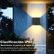 thumbnail image 3 of Lámpara  Bloosom Led De Pared Exterior Arbotante 12w Negro Moderna Luz Blanca, 3 of 5