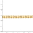 thumbnail image 5 of Primal Gold 14 Karat Yellow Gold 6.25mm Flat Beveled Curb Chain, 5 of 9