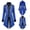 Blue, variant on Men's Medieval Steampunk Jacket Tailcoat Renaissance Victorian Gothic Coat Halloween Cosplay Gentleman Costume (Red,L)