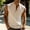 Khaki, variant on DagobertNiko Tank Tops for Men Sleeveless T Shirts Button up V Neck Shirts Vintage Solid Tee Top Casual Summer Tops with Pocket