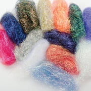 Angelina Crimped Cut Fibers .1oz 13/Pkg-Jelly Beans, Pk 1, Embellishment Village