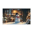 thumbnail image 2 of ufehgfjh My Order Christmas Garage Door Decorative Cover Winter Snowman Garage Door Cover Christmas Garage Door Background Decorative for Holiday Party Background Supply, 2 of 5
