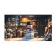 thumbnail image 2 of Christmas Garage Door Decorative Cover Winter Snowman Garage Door Cover Christmas Garage Door Background Decorative For Holiday Party Background Supply, 2 of 6