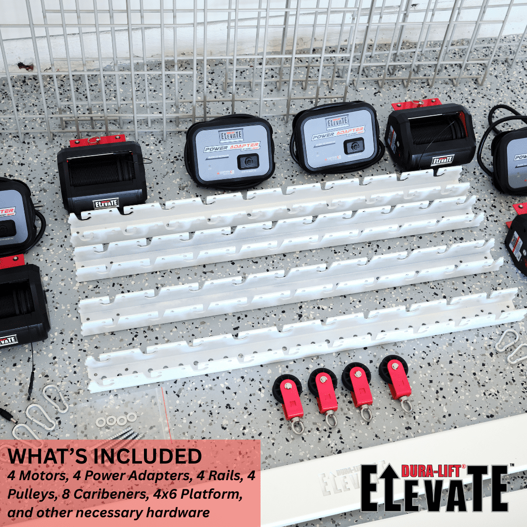 Dura-Lift 4x6 Elevate Motorized Storage Lift