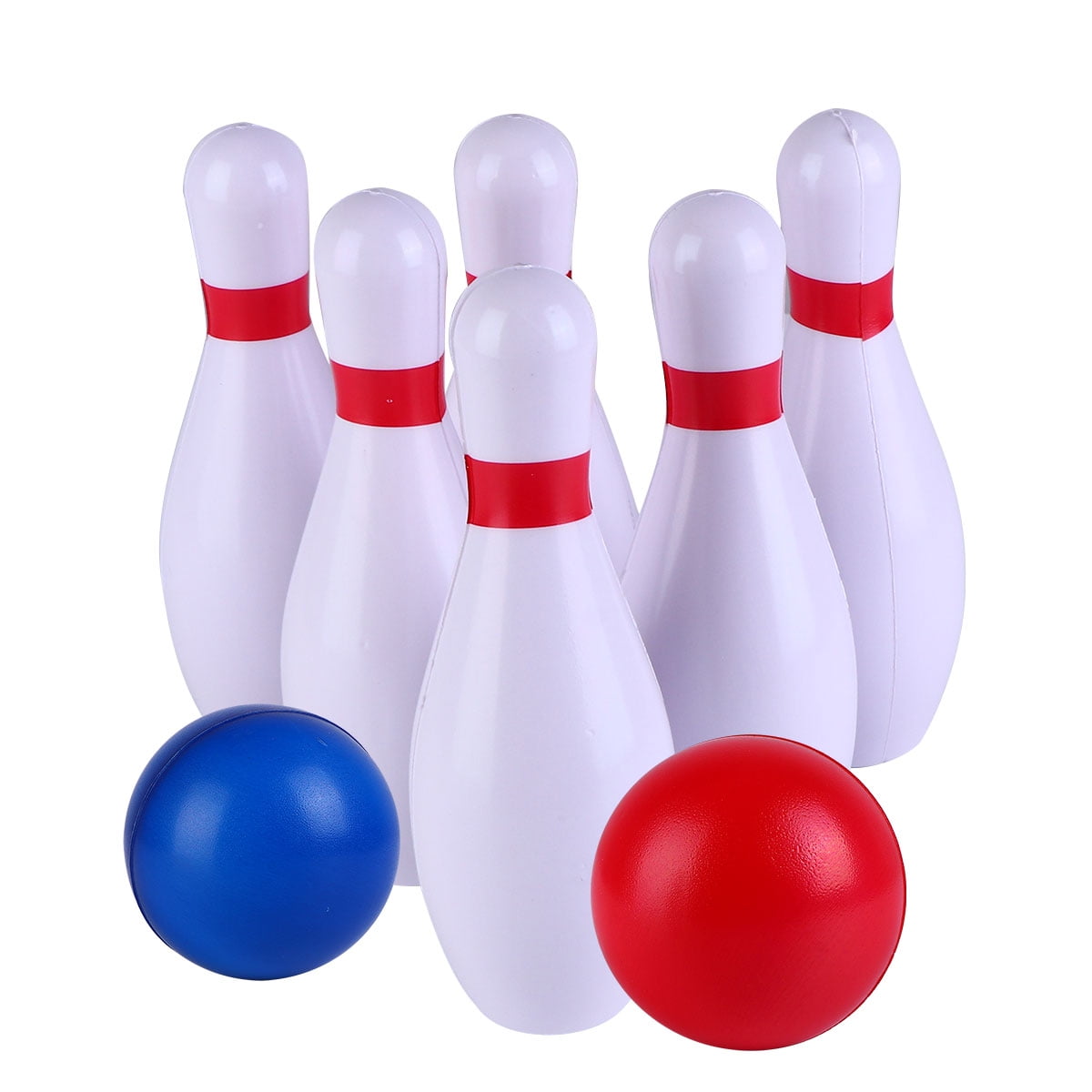 Multicolor Slimpins Bowling Pin Set - 60 Multicolor Pins For Backyard ...