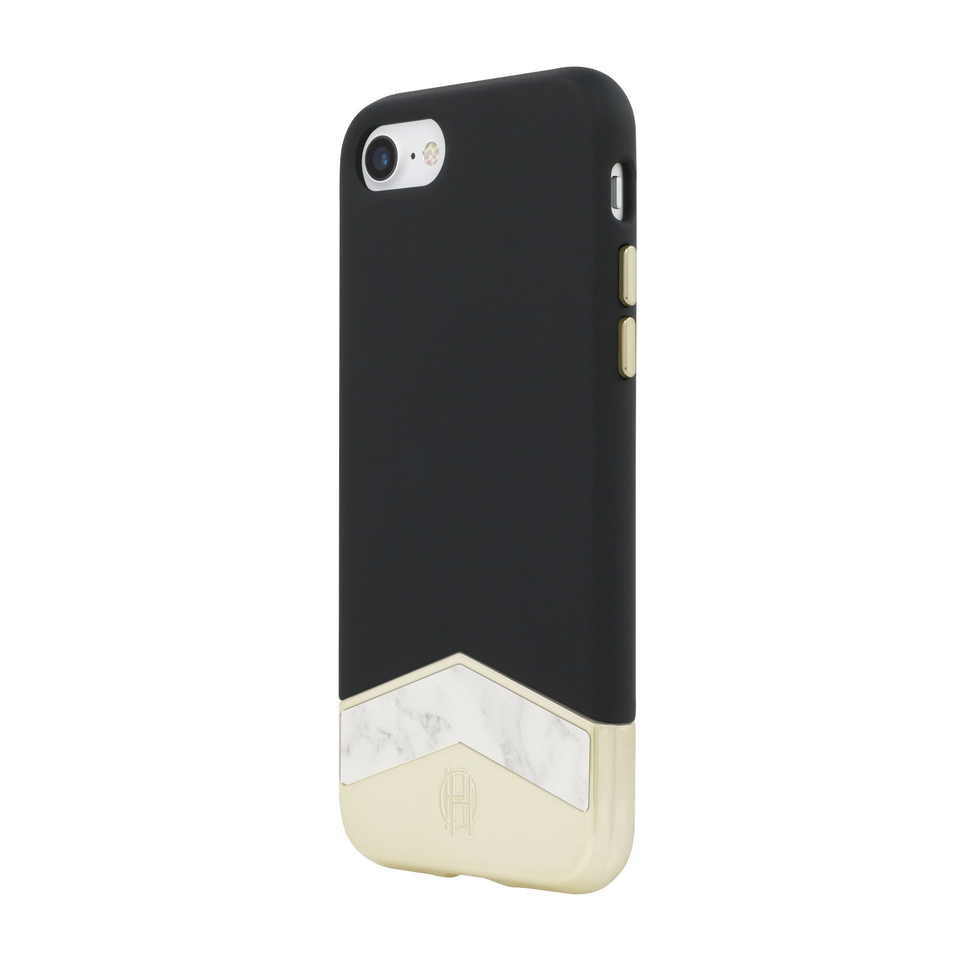 House of Harlow 1960 Slider Case for iPhone 7 - White/Black Marble