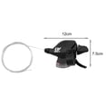 thumbnail image 5 of UDIYO LTWOO A7 10-speed Bicycle Right Trigger Shifter with Gear Display for Mountain Bike, 5 of 7