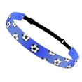 thumbnail image 5 of Paquete de 4 accesorios para el cabello de fútbol, ​​diadema de fútbol, ​​diadema elástica deportiva para niña, diadema estampada, diadema de fútbol, 5 of 5