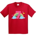thumbnail image 3 of Inktastic 7th Birthday Rainbow Youth T-Shirt, 3 of 5