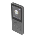 thumbnail image 1 of Reproductor MP4 portátil compatible con tarjetas de memoria pequeñas, reproductor de música multimedia ultrafino con pantalla LCD de 1,8 pulgadas y accesorios para estudiantes, color negro, 1 of 12
