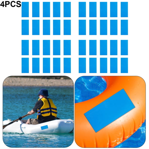 Likrtyny Kit Reparación Piscinas 10 Piezas Accesorios Domésticos Recortables PVC Duradero (25x10CM)
