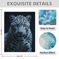 thumbnail image 3 of Diamond Art Kits for Adults - 5d Blue Eyed Leopard Portrait Diamond Painting for Adults, Diamond Art for Adults Beginners, Diamond Painting Kits for Adults for Home Wall Decor, 3 of 7