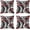 Multi 01, variant on Blue Gray Circles Throw Pillow Covers Watercolor Modern Geometric Lines Swirls Pillow Cases for Teens Adults Gradient Tie Dye Simple Grid Cushion Covers for Couch Chairs 20x20 Inch Set of 4
