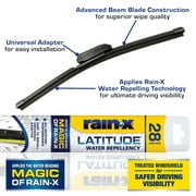 Rain-X Latitude Water Repellency 28" 2-IN-1 Windshield Wiper Blade