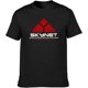 thumbnail image 1 of Men's T-Shirts Popular Details About Terminator - Skynet Logo Black, 1 of 2