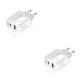 thumbnail image 3 of Adaptador de carga Bearachild de 20 W tipo C 2 puertos AC100-240V blanco negro, 3 of 6