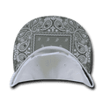 thumbnail image 6 of Decky 1093 Bandanna Snapbacks, White/Grey, 6 of 6