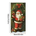 thumbnail image 3 of LmnLft Santa Claus Christmas Door Curtain, 90x180cm Holiday Door Hanging Banner for Festive Party Decoration, 3 of 6