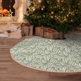 thumbnail image 5 of KLL Christmas Tree Skirt,Party Decorations Farmhouse for Christmas Decorations Holiday Party 30" -Leaves, 5 of 6