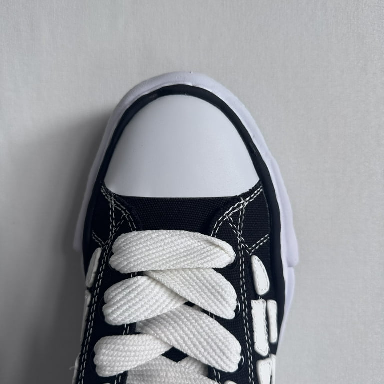 Maison MIHARA YASUHIRO Black PETERSON OG Sole Canvas Low-top