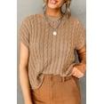 thumbnail image 1 of FOLUNSI French Beige Knit Sweater - Effortless Fit for Any Occasion!, 1 of 8
