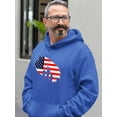 thumbnail image 2 of July 4Th Independence Statue Hoodie Men -Image by Shutterstock, Male 5X-Large, 2 of 4