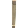 thumbnail image 2 of Ekena Millwork 6"W x 34"D x 46"H Traditional Slat Rough Sawn Bracket, Douglas Fir, 2 of 4