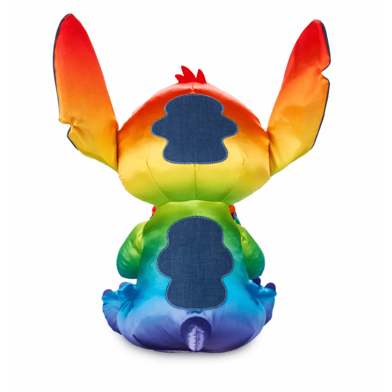 Disney Pride Collection Stitch with Heart Medium Plush New with Tag 