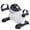 White, variant on Sesslife Foldable Under Desk Exercise Bike with LCD Screen Display, Sitting Pedal for Arm and Leg Exercise, Adjustable Resistance Equipment for Home Gym, TE004