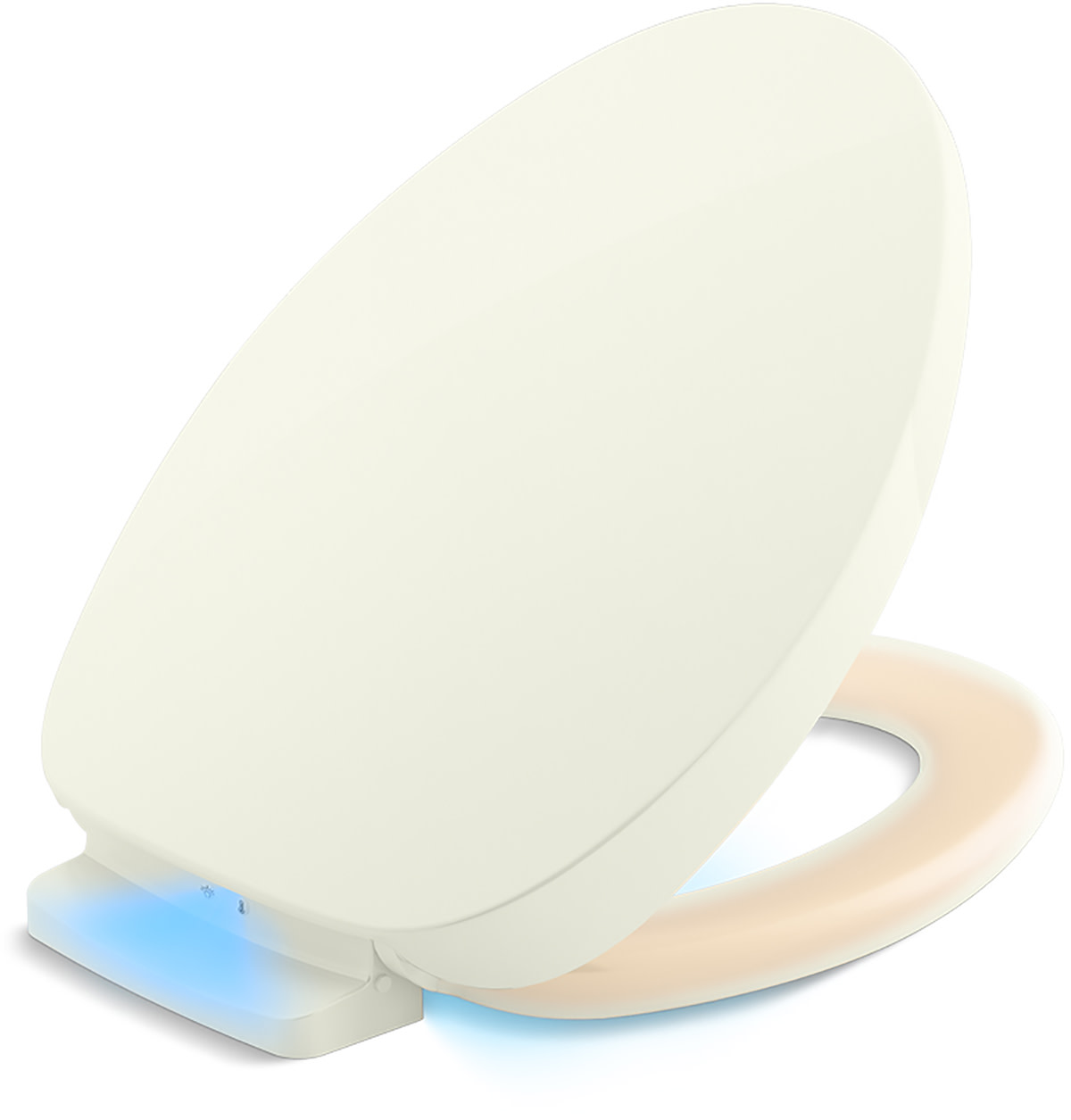 Kohler 10349-96 PureWarmth Heated Elongated Toilet Seat - Biscuit