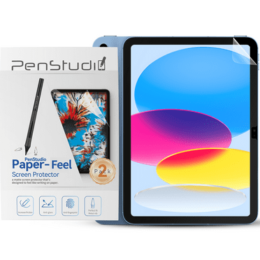 Penstudio Paper-Feel Screen Protector for iPad 10, Anti-Glare Matte PET Film for Drawing & Note-Taking, Paper-Feel Texture, Anti-Fingerprint, Fast Response, iPad 10 Accessories