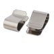 thumbnail image 2 of 20pcs resorte de acero inoxidable U Clip tono de plata 21.4mmx12mm, 2 of 4