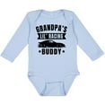 thumbnail image 3 of Inktastic Grandpas Lil Racing Buddy Boys or Girls Long Sleeve Baby Bodysuit, 3 of 5