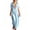 Sky Blue, variant on Virmaxy women summer dress 2026 Women's Casual Summer Maxi Dress V Neck Collared Embroidered Short Sleeve Loose Fit Dress for Beach Vacation Daily Wear