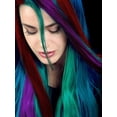 thumbnail image 4 of Juego de peines de tiza para color de cabello temporal de 10 colores, tiza para el cabello lavable para niñas, regalos para niños en el día de San Valentín, cosplay para edades de 4, 5, 6, 7, 4 of 5