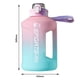 thumbnail image 3 of Termos para agua deportiva de 2400 ML, botella grande para Fitness para exteriores (rosa), 3 of 8
